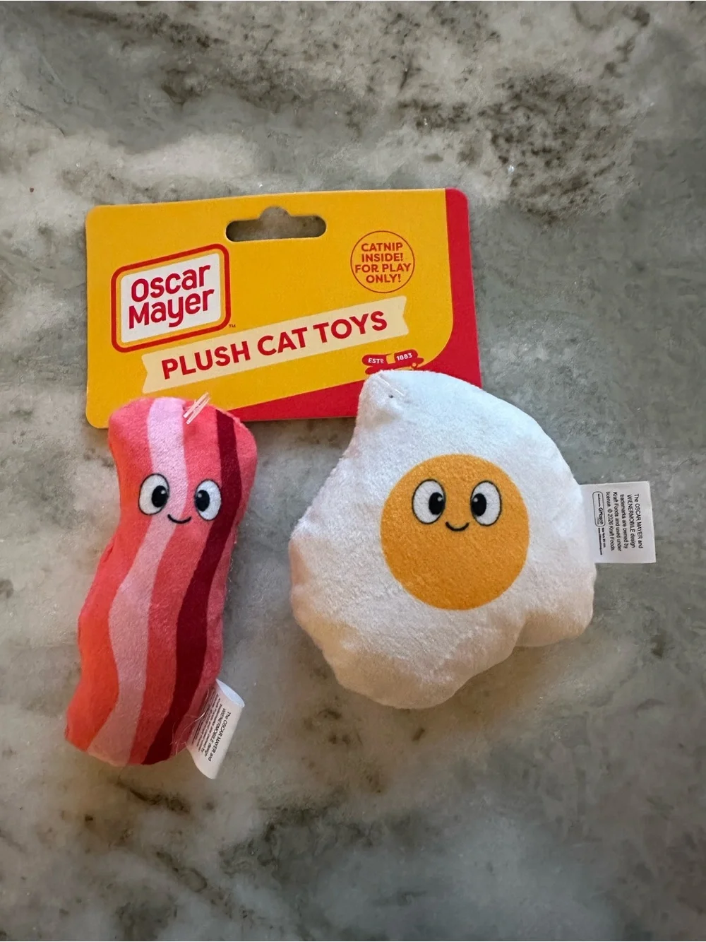 4 mini plush pet toys
